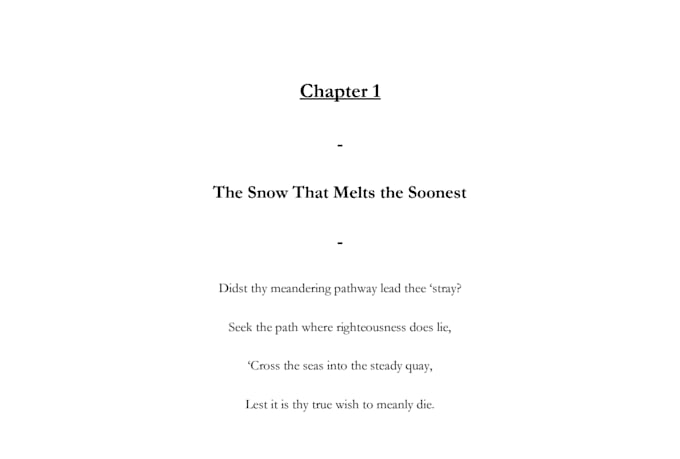 ghostwrite a unique and enthralling fantasy story or novel